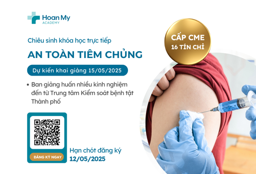 ENROLLMENT OPEN – “VACCINATION SAFETY” COURSE In Collaboration with Ho Chi Minh City Center for Disease Control (HCDC) and On-site Training at Hospitals