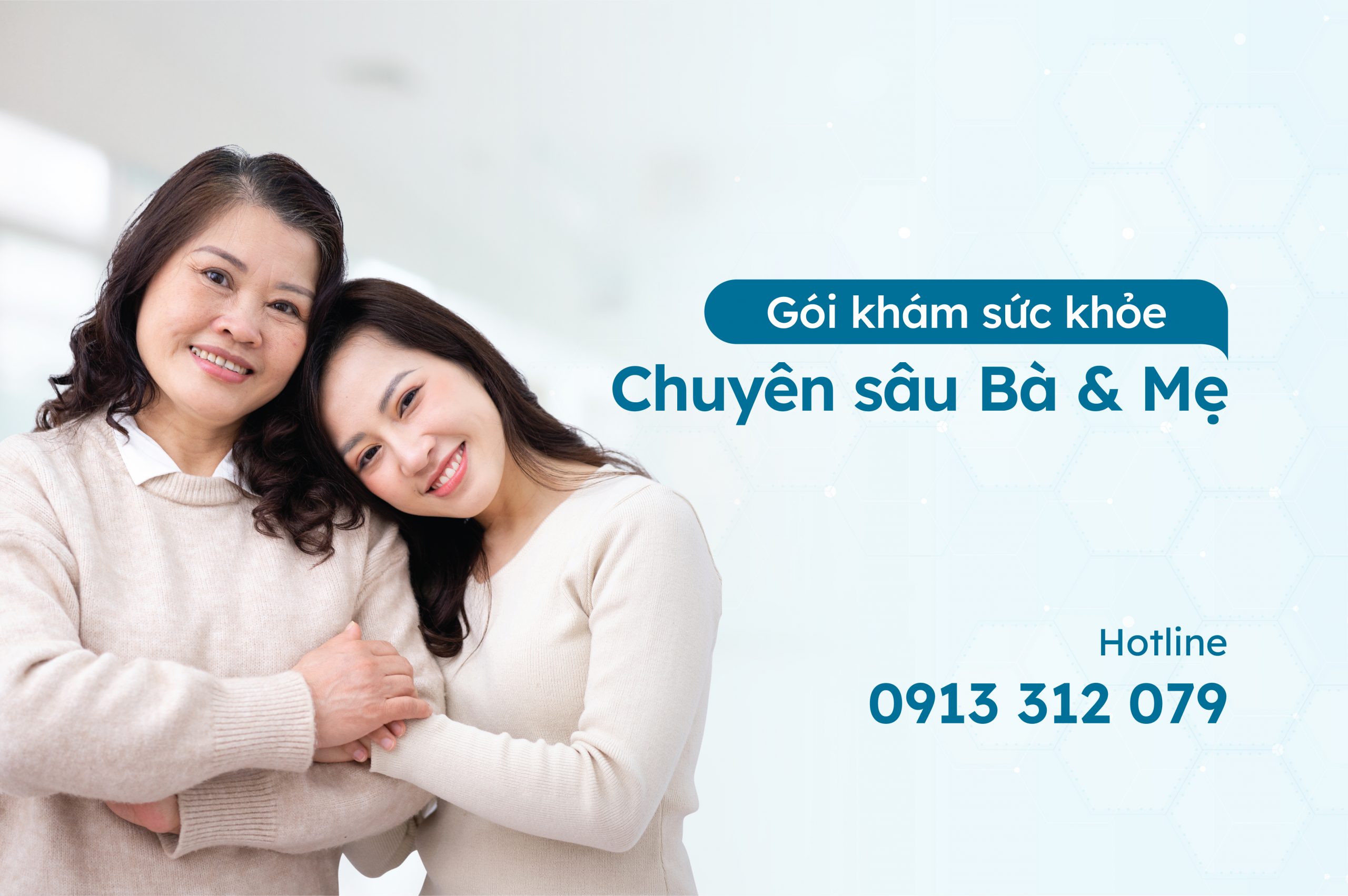 Gói khám sức khỏe chuyên sâu Mẹ & Bà