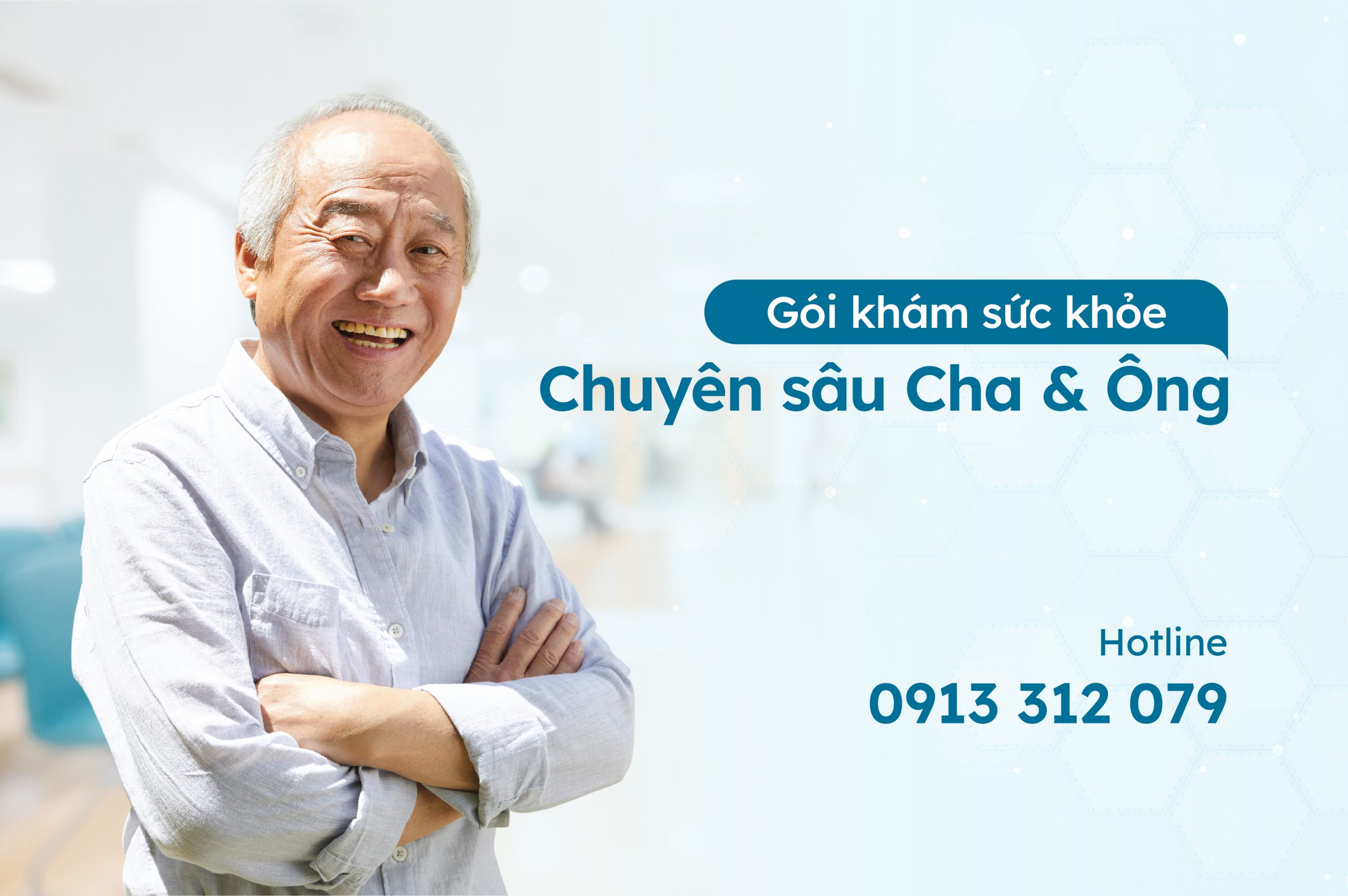 Gói khám sức khỏe chuyên sâu Cha & Ông