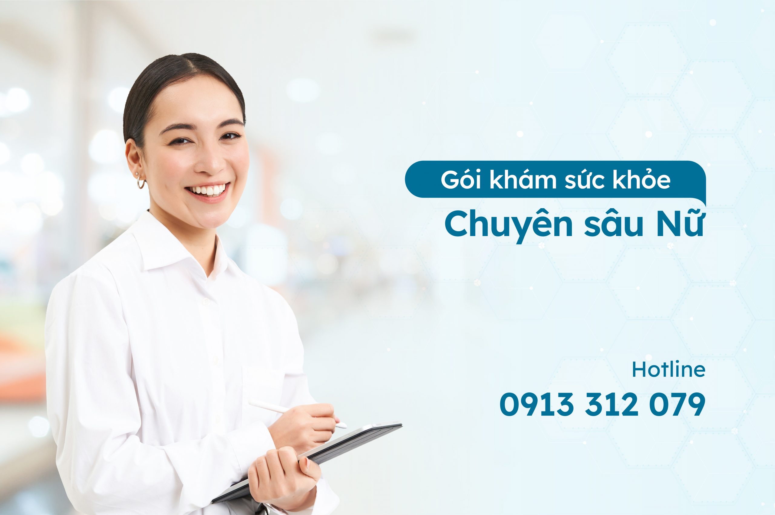Gói khám sức khỏe chuyên sâu Nữ
