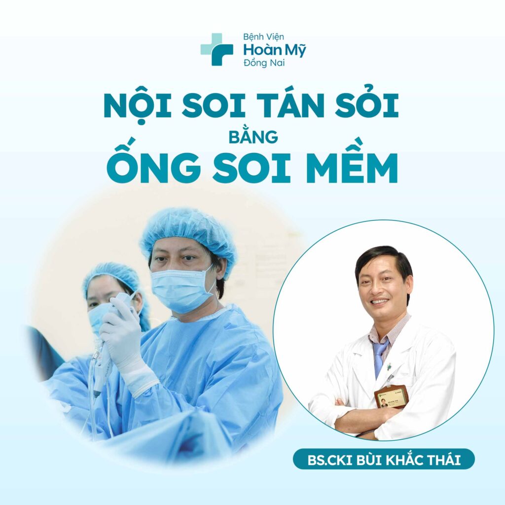 Tán Sỏi Nội Soi Ngược Dòng Bằng Laser Dùng Ống Soi Mềm