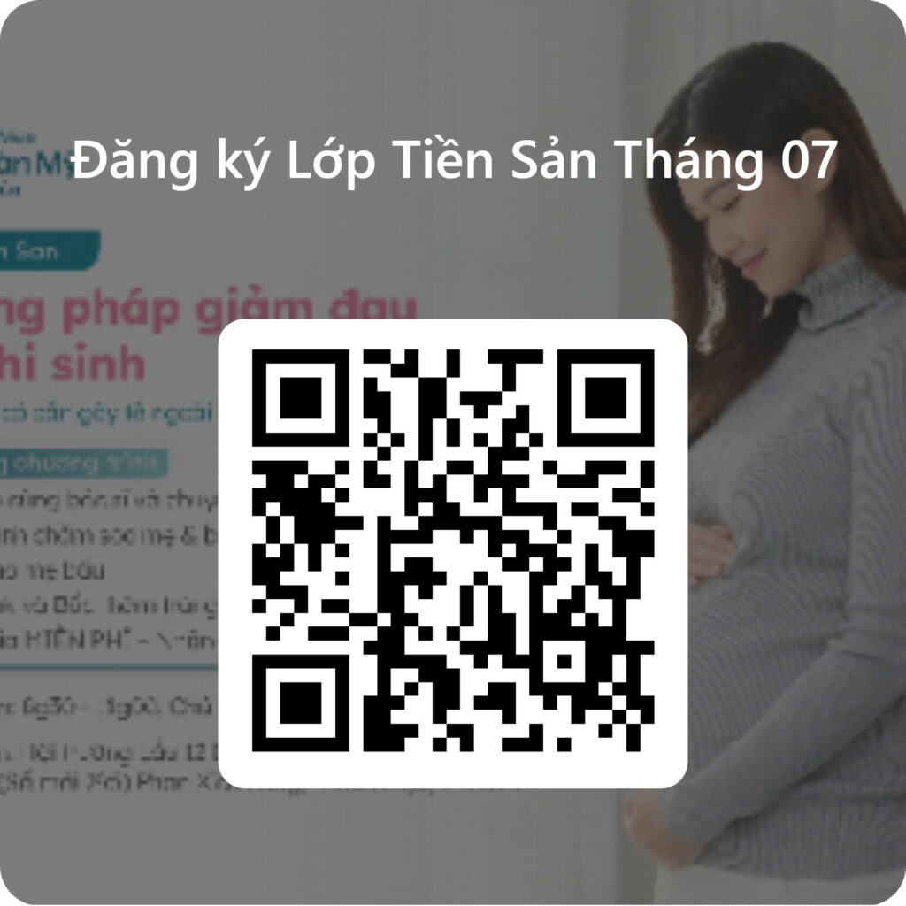 Đăng ký lớp tiền sản Offline tháng 7/2025 miễn phí