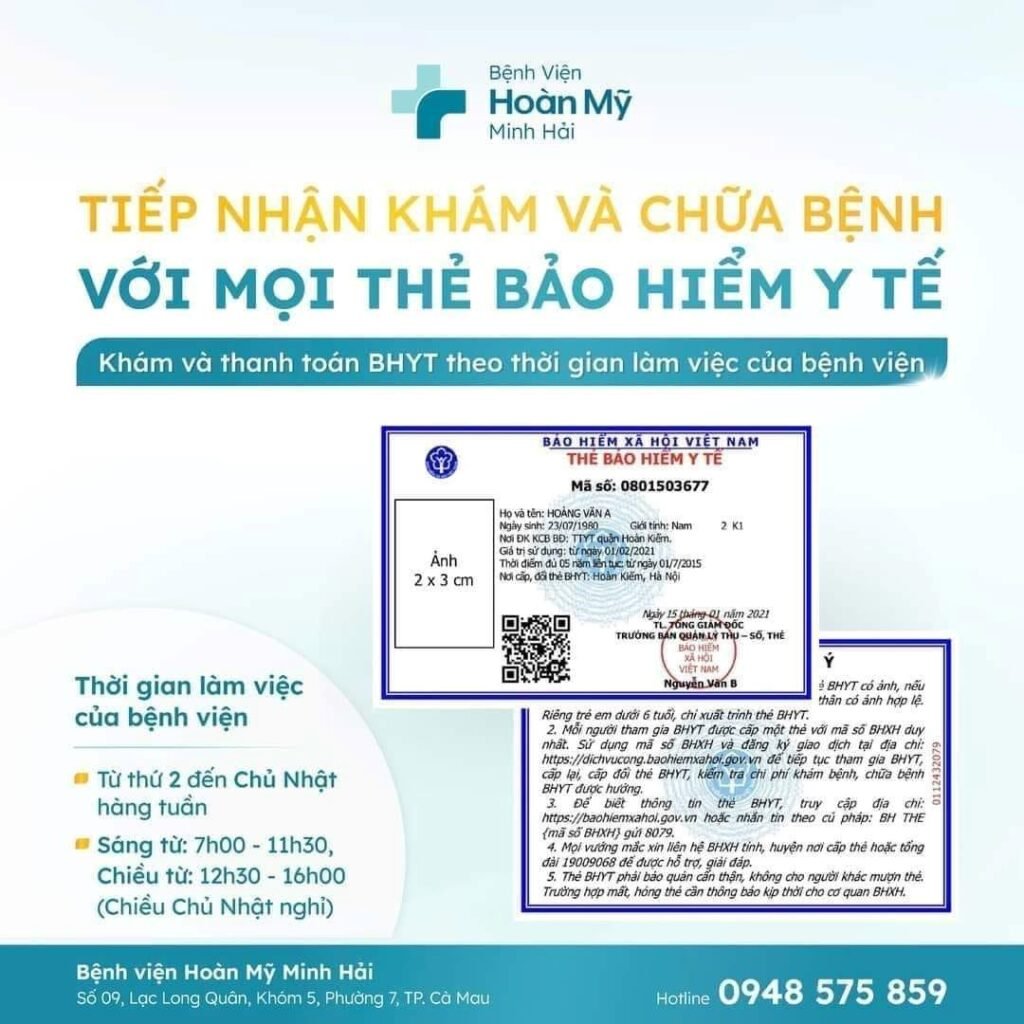 Tiếp nhận khám và chữa bệnh với mọi thẻ bảo hiểm y tế