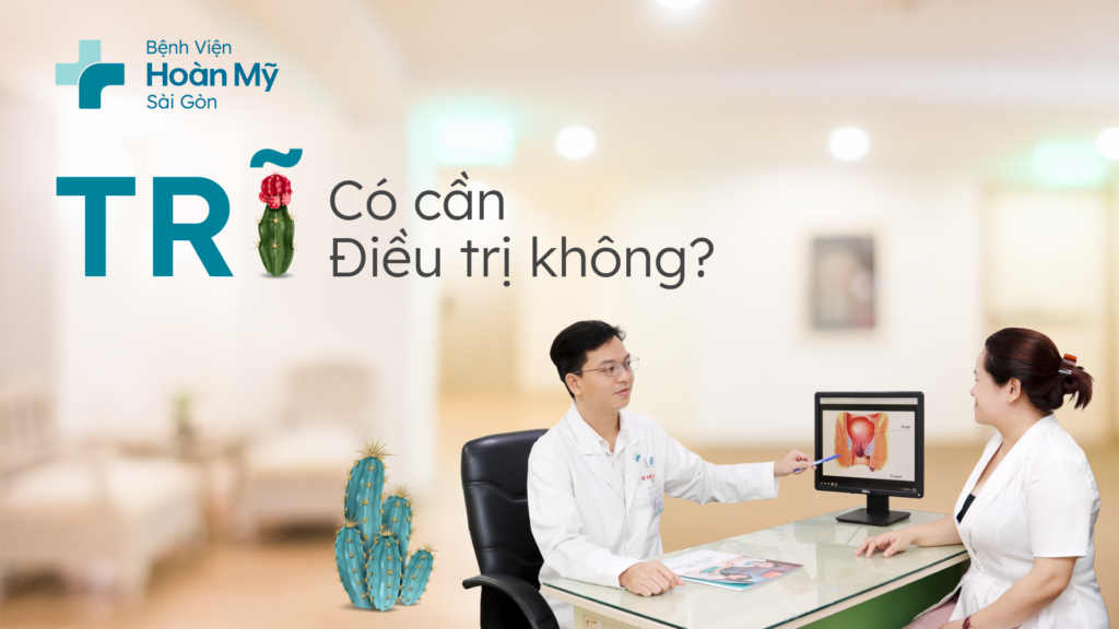 Bác sĩ chuyên khoa Tiêu hóa thăm khám và tư vấn bệnh Trĩ cho người bệnh