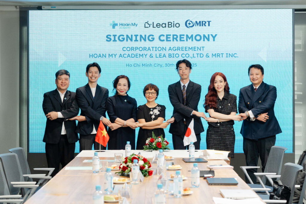 Hoàn Mỹ Academy ký kết hợp tác chiến lược với MRT Inc và Lea Bio – Thúc đẩy chuyển giao tri thức và nghiên cứu trong y học hiện đại