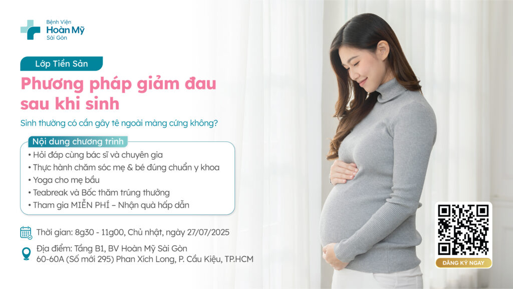 Lớp tiền sản hoàn mỹ Sài Gòn
