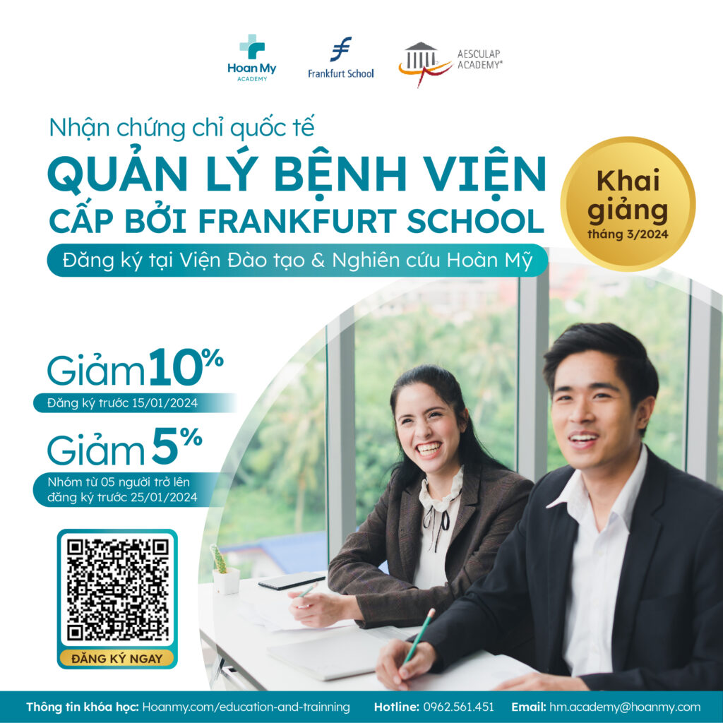 Chương trình đào tạo cấp chứng chỉ quốc tế Quản lý bệnh viện của Frankfurt School
