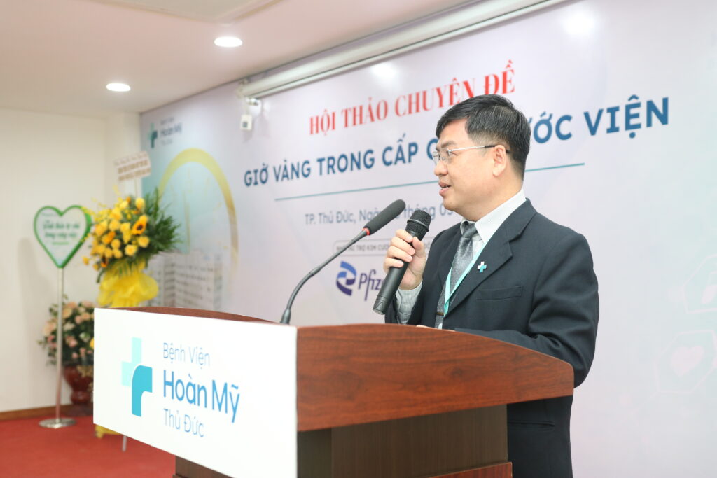 Bệnh viện Quốc Tế Hoàn Mỹ Thủ Đức tổ chức Hội thảo: “Giờ vàng trong cấp cứu trước viện”