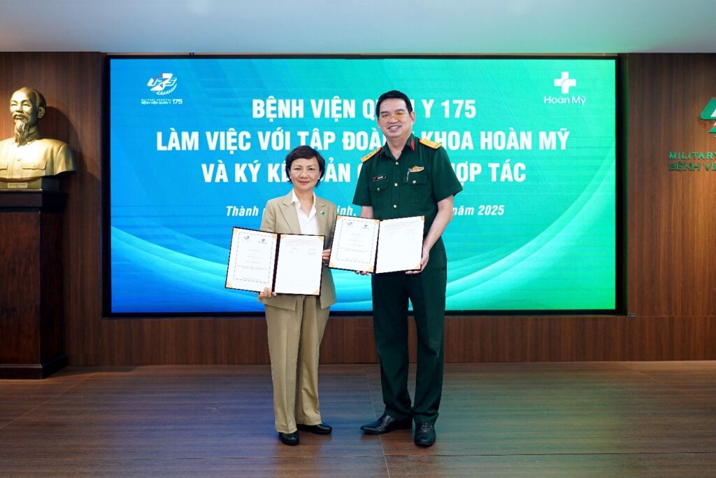 Tập đoàn y khoa Hoàn Mỹ và Bệnh viện Quân Y 175 ký kết Bản ghi nhớ hợp tác về chuyên môn, đào tạo và nghiên cứu khoa học