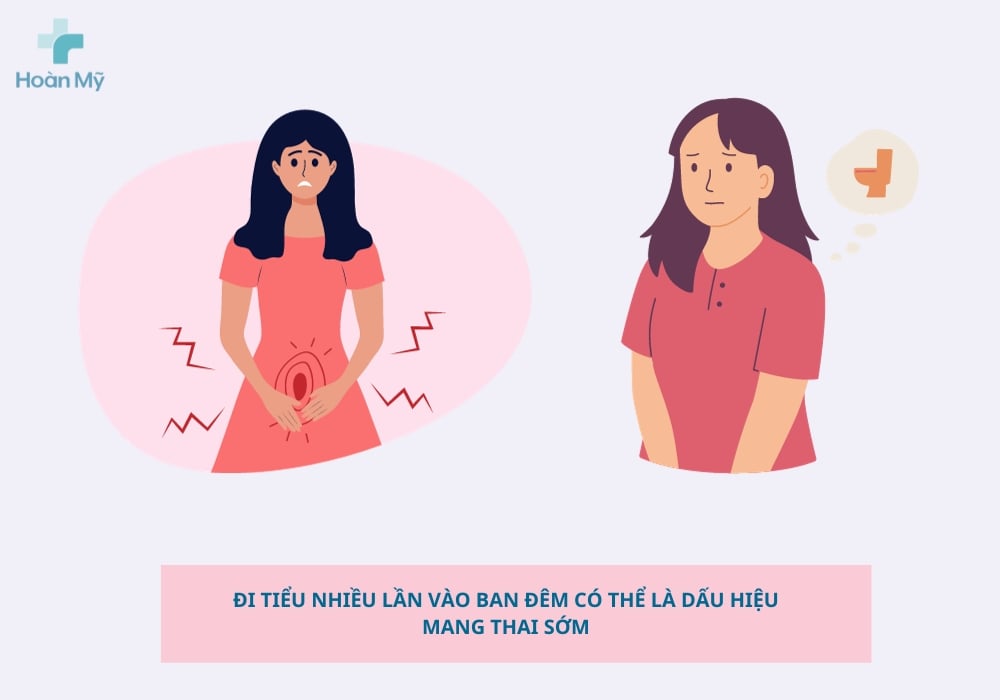 Đi tiểu nhiều lần là dấu hiệu mang thai sớm