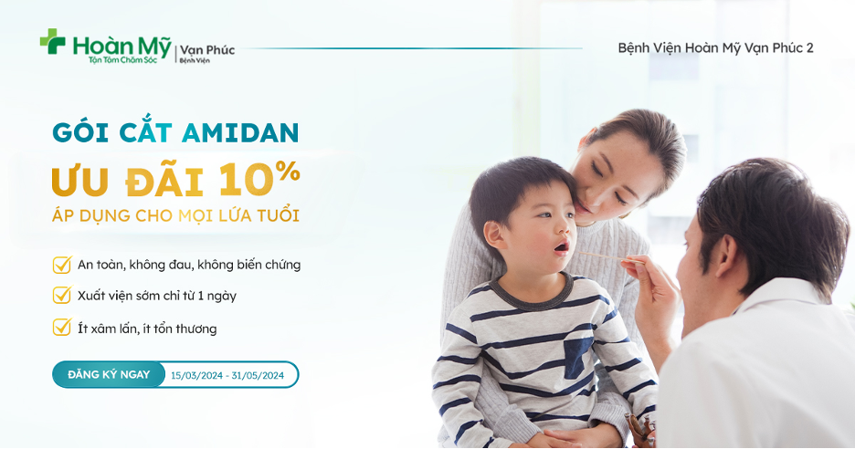 Đánh bay nỗi lo Amidan ở mọi lứa tuổi